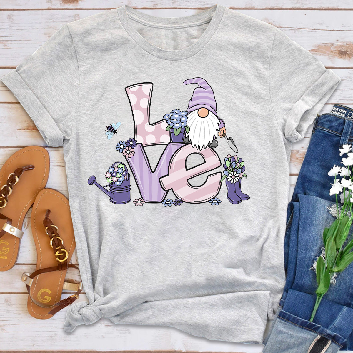 Spring Garden Gnome T-Shirt