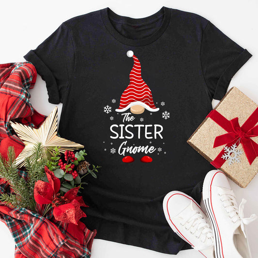 The Sister Gnome Family Matching Family Christmas T-Shirt