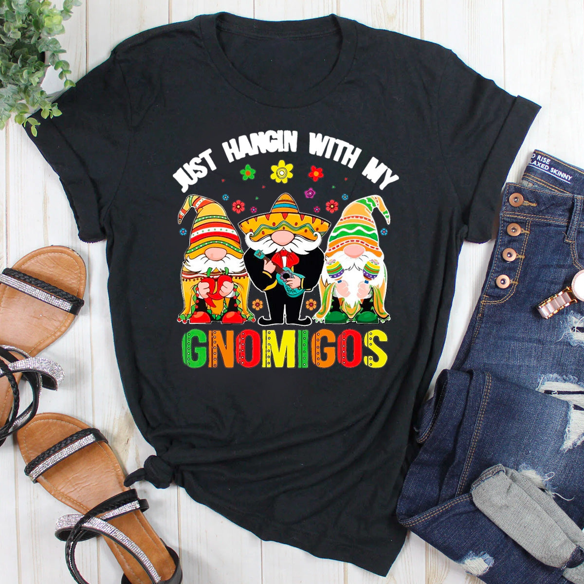 Happy Cinco De Mayo Mexican Gnome T-Shirt