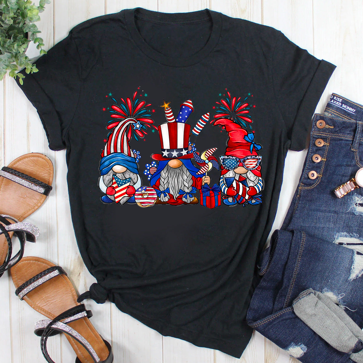 4th Of July Gnome T-Shirt
