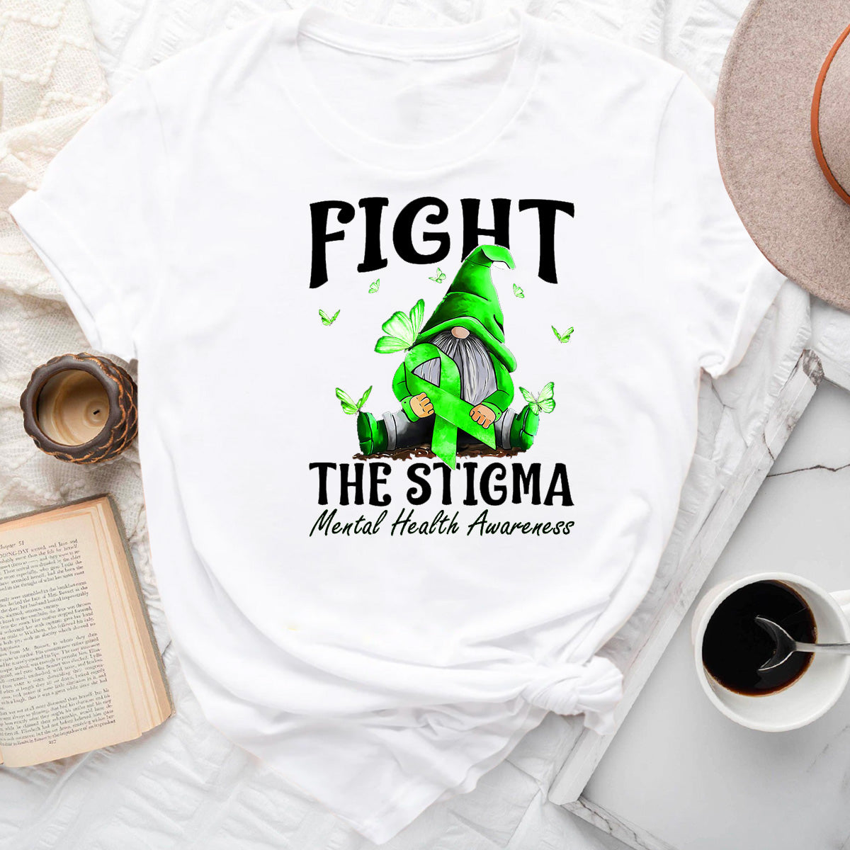 Fight The Stigma Mental Health Awareness T-Shirt