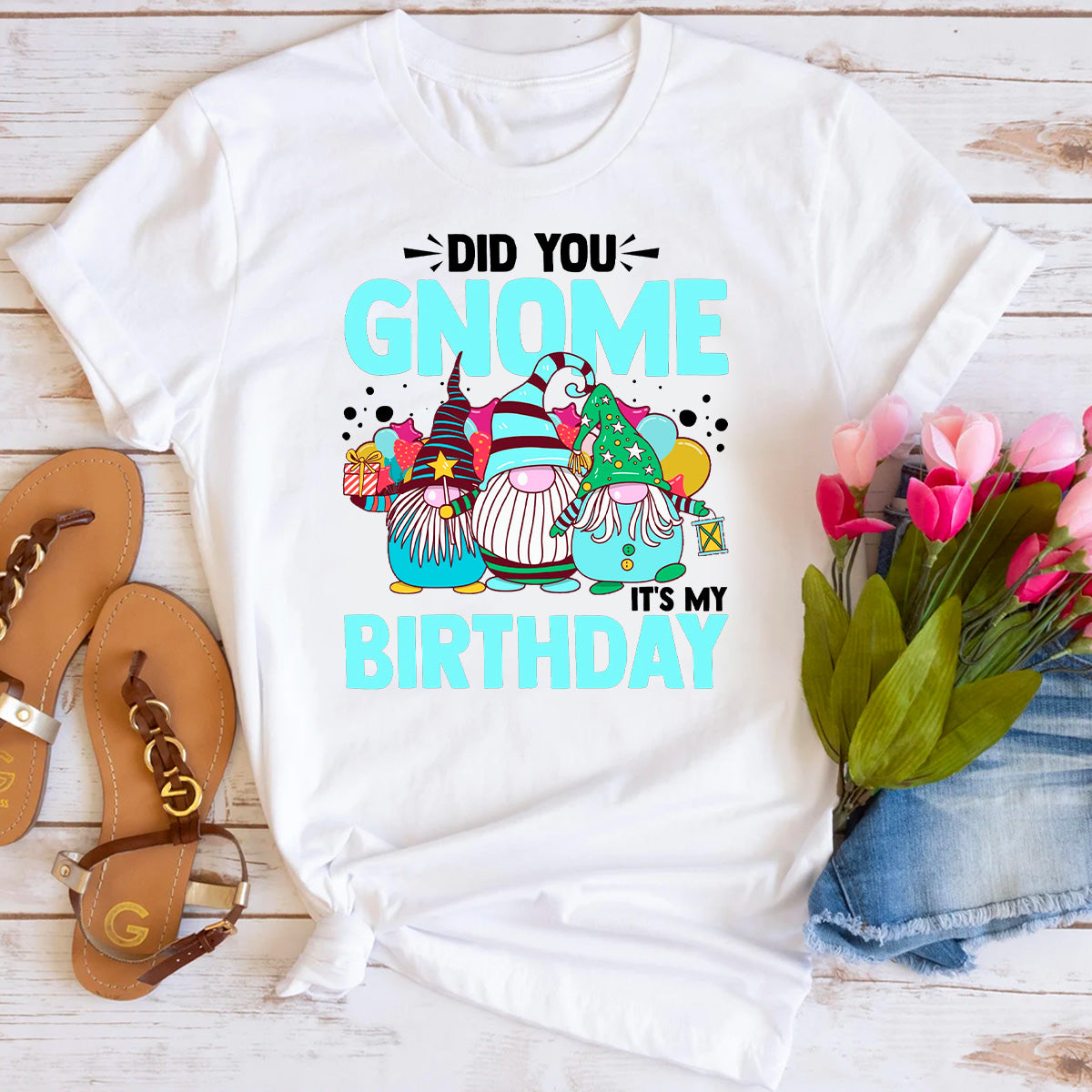 Birthday Gnome T-Shirt