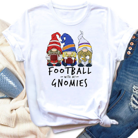 Football With My Gnomies T-Shirt