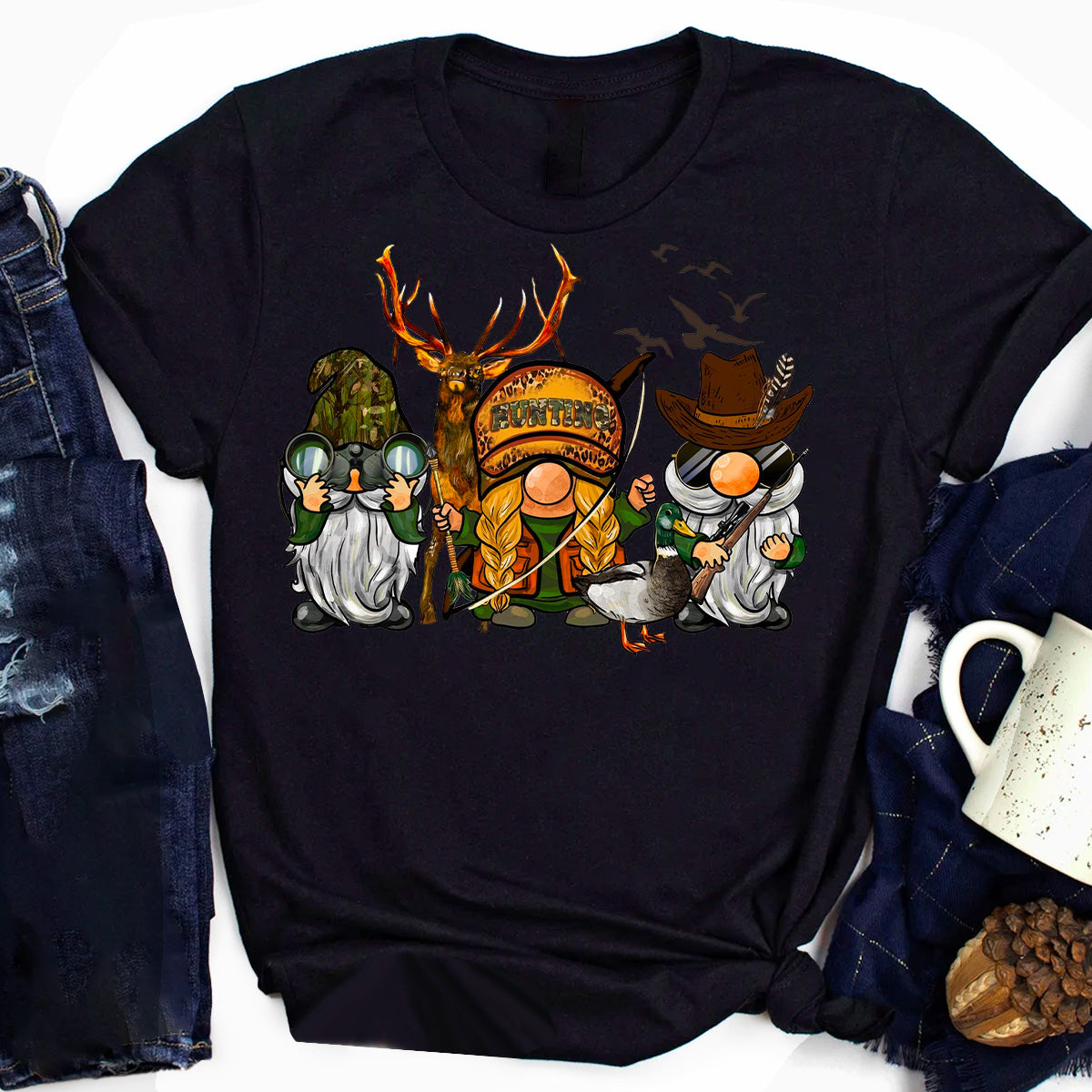 Hunting Gnomes T-Shirt