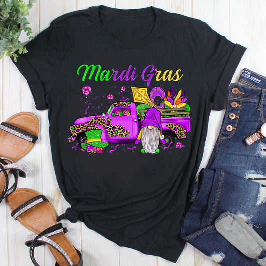 Youth Gnome Mardi Gras T-Shirt