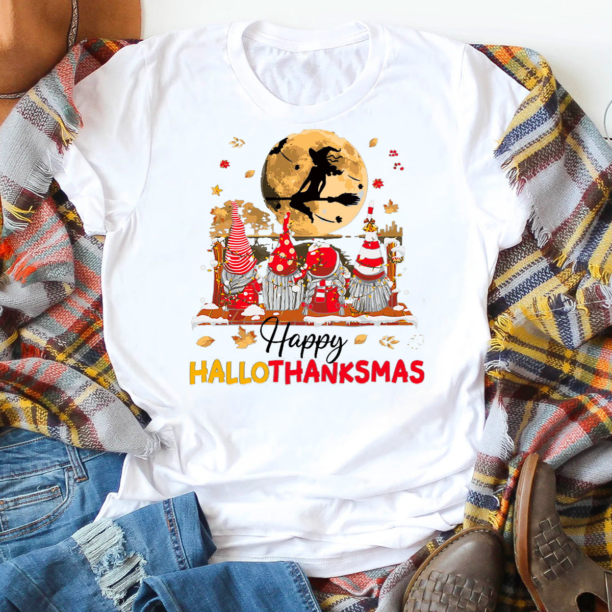 Happy Hallothanksmas T-Shirt