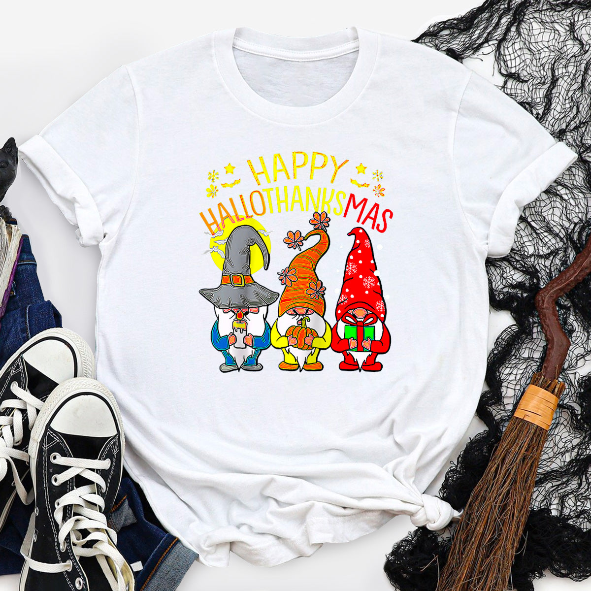 Happy Hallothanksmas T-Shirt