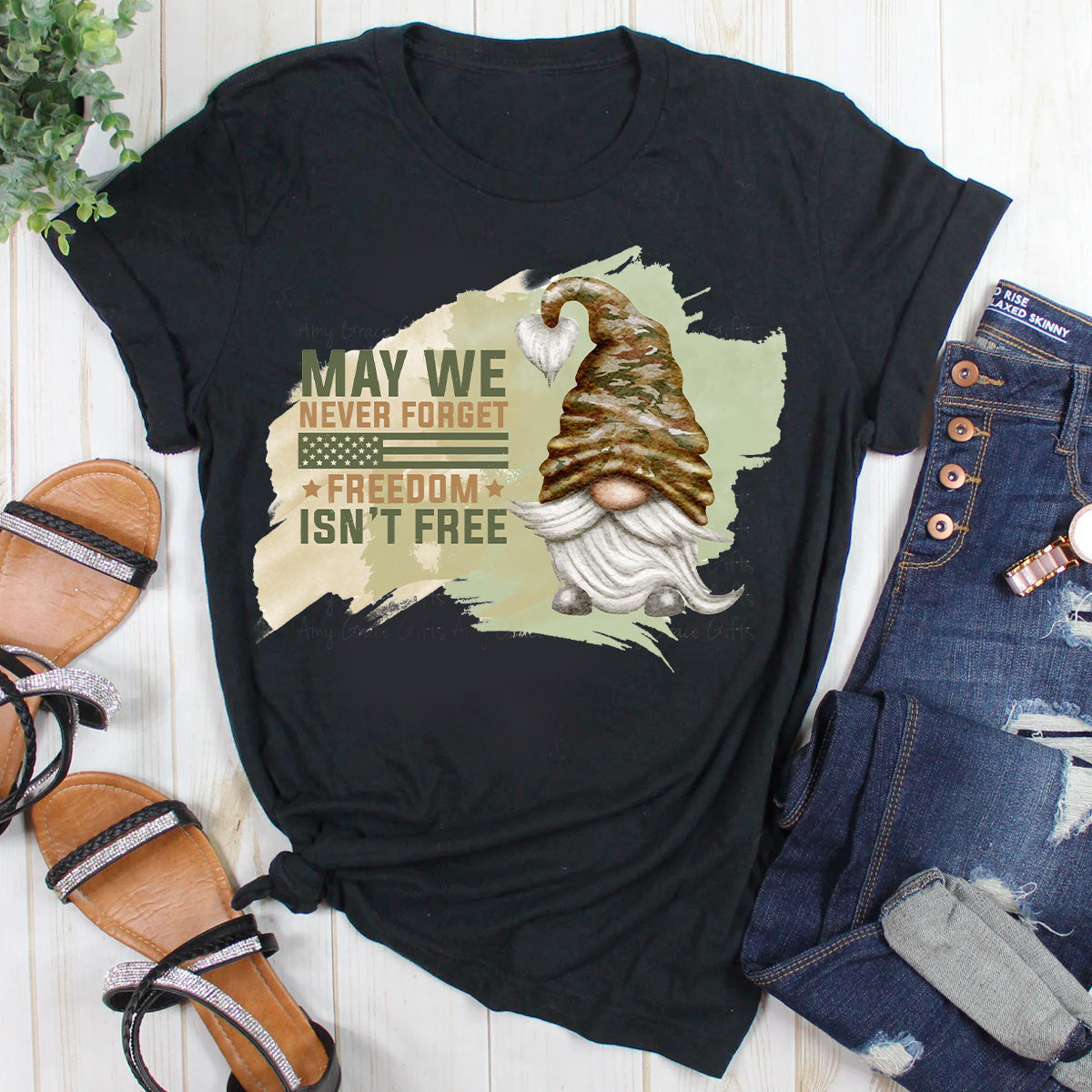 May We Never Forget Freedom Isn't Free T-Shirt