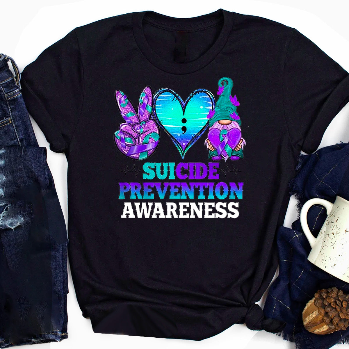 Suicide Prevention Awareness T-Shirt