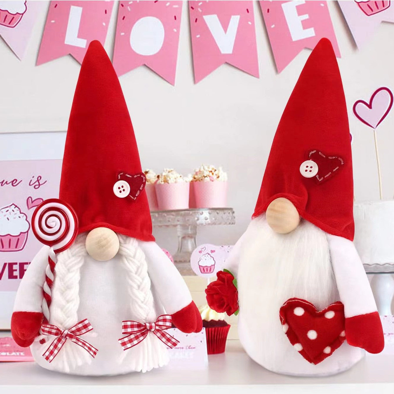 Love Valentines Gnome