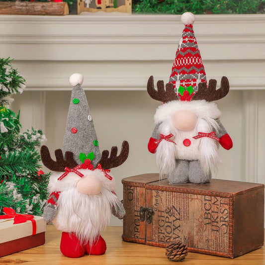 Christmas Antlers Gnome