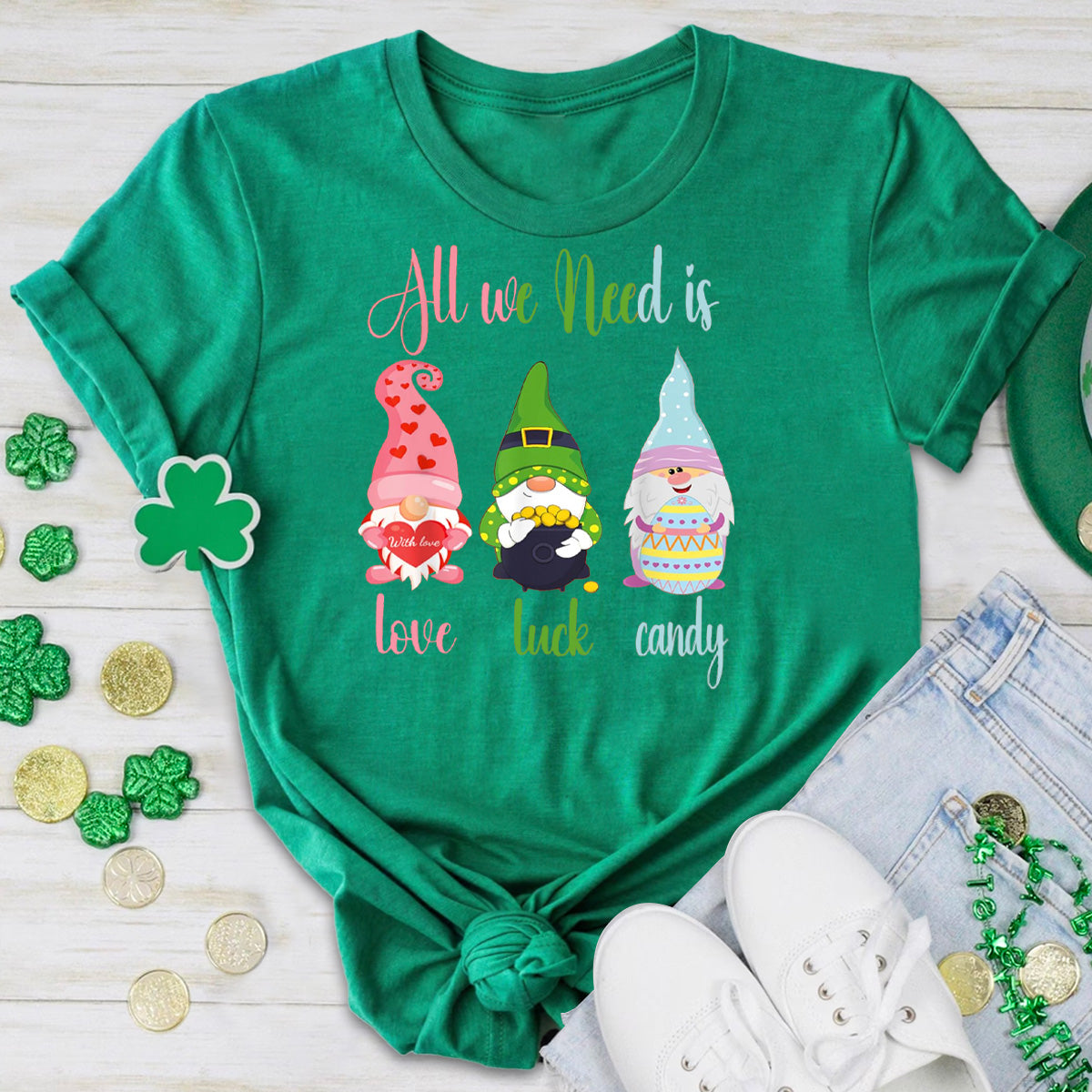 Happy Valentines St Patrick Easter Happy Holiday T-Shirt