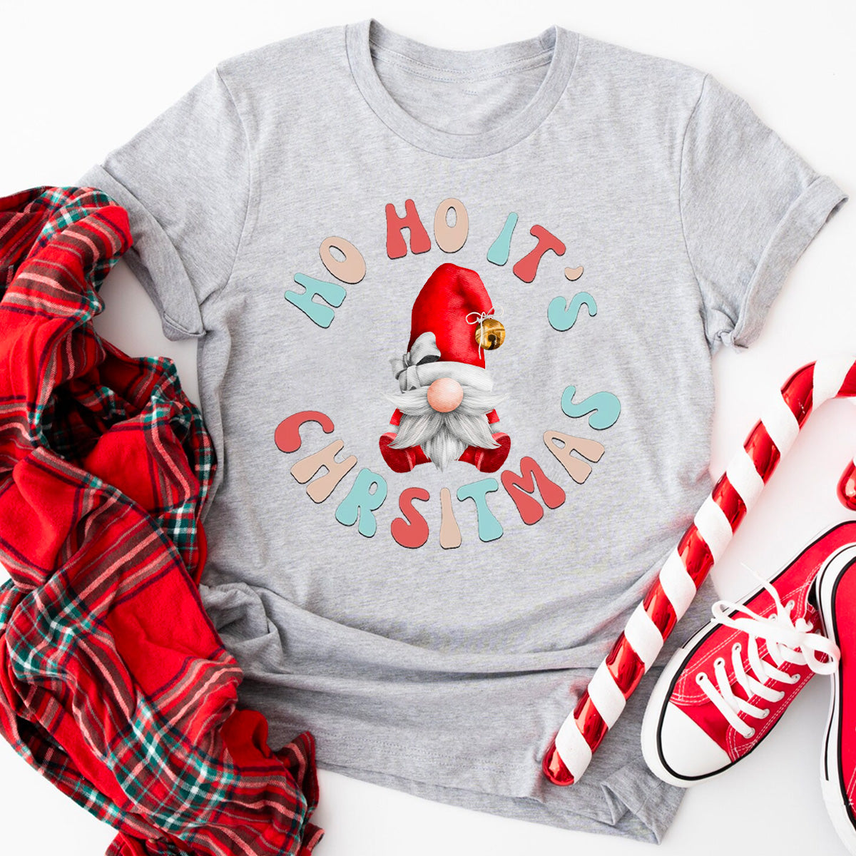 Ho Ho Santa Gnome T-Shirt