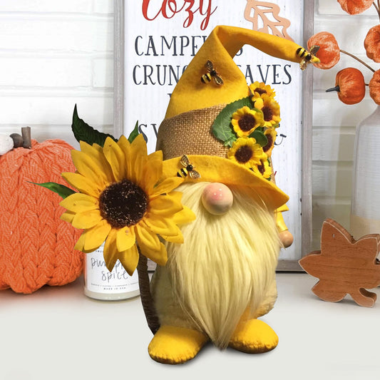 【Pre-Order - ETA July】Yellow Sunflower Gnome