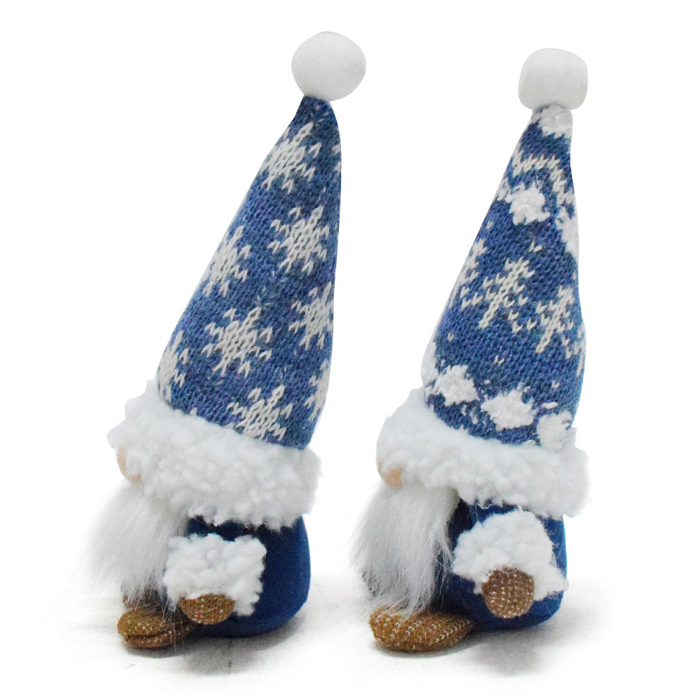 Blue Snowflake Gnome