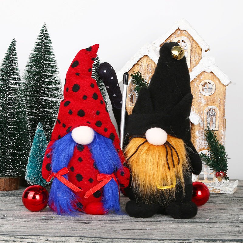 Ladybug Black Cat Gnome