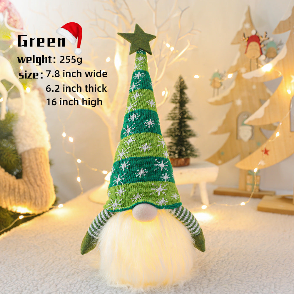 Nordic Snowflake Light Gnome Set