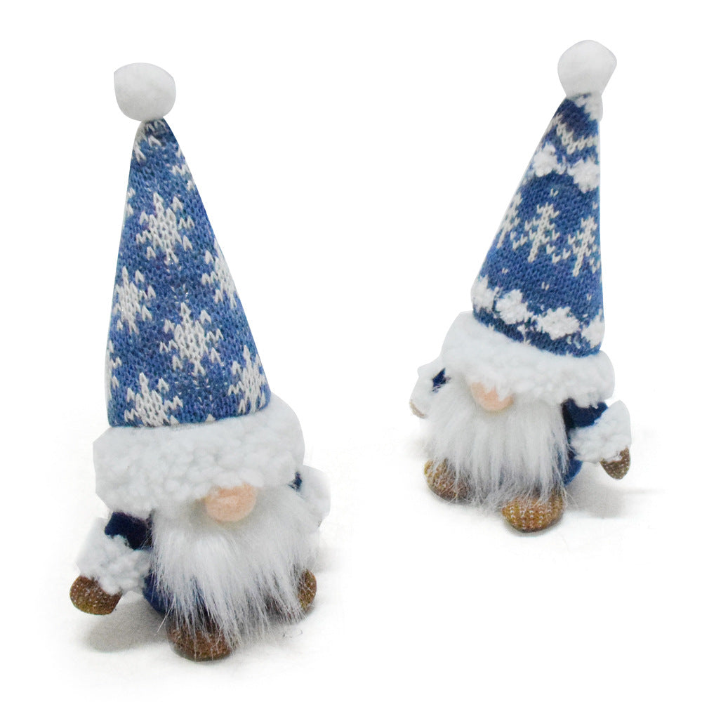 Blue Snowflake Gnome