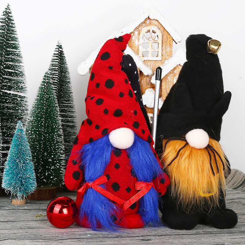 Ladybug Black Cat Gnome