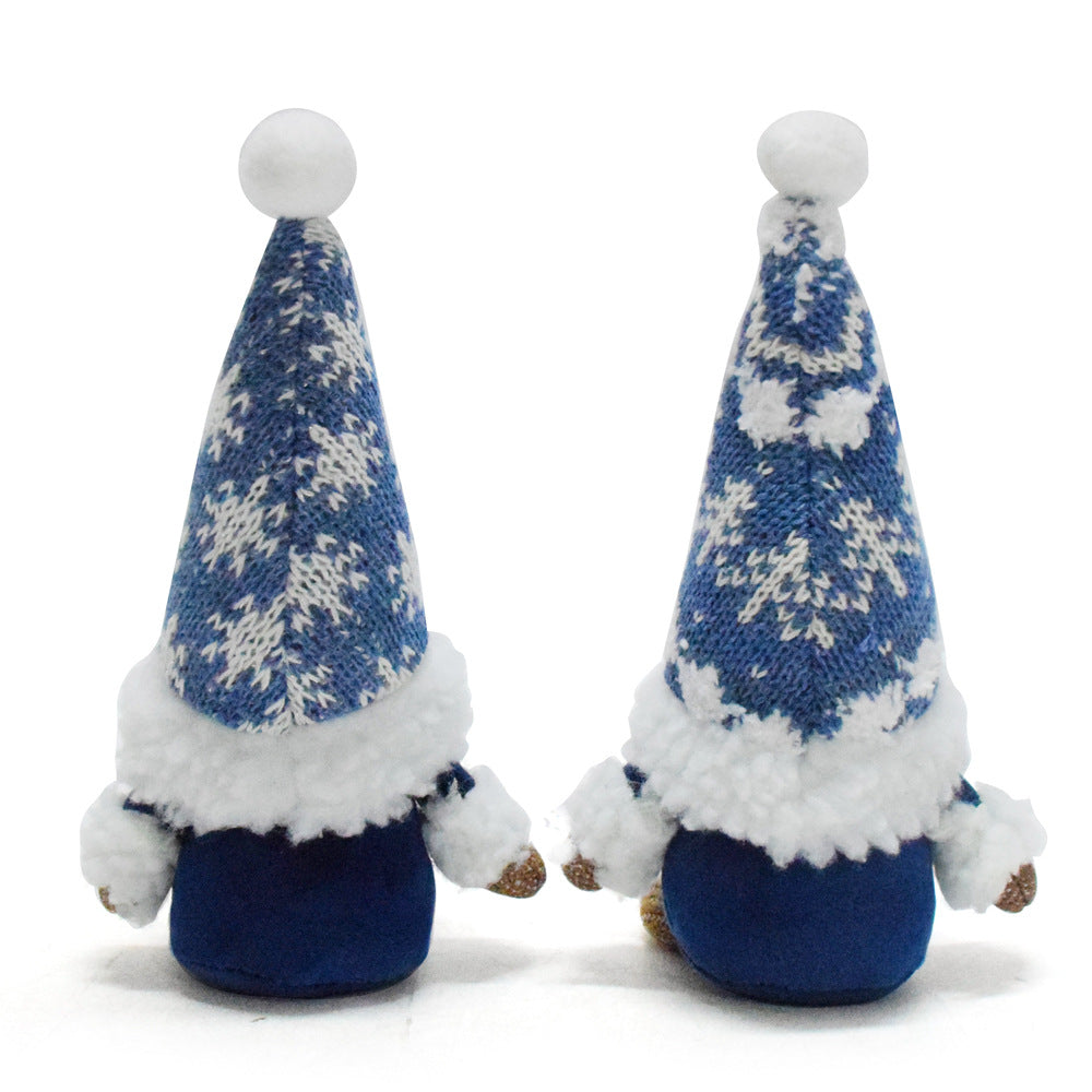 Blue Snowflake Gnome