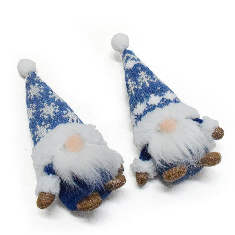 Blue Snowflake Gnome