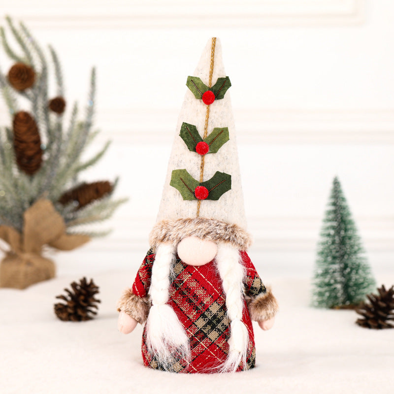 Christmas Holly Gnome