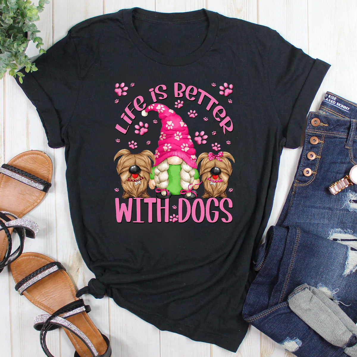 Life Is Better With Dogs T-Shirt