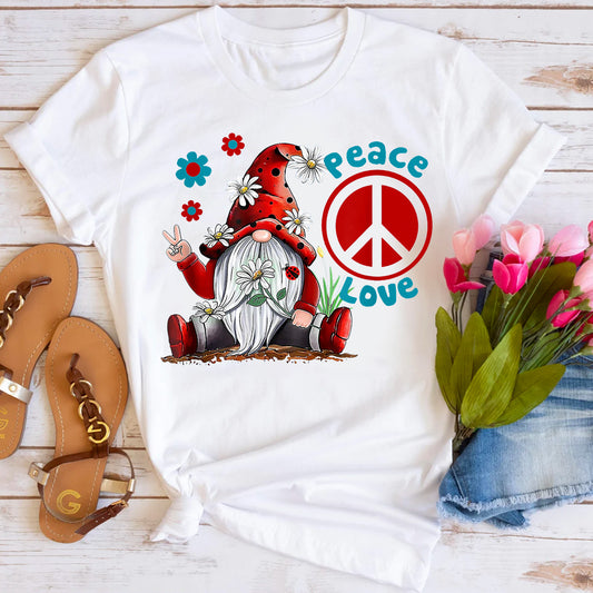 Peace & Love Gnomes T-Shirt