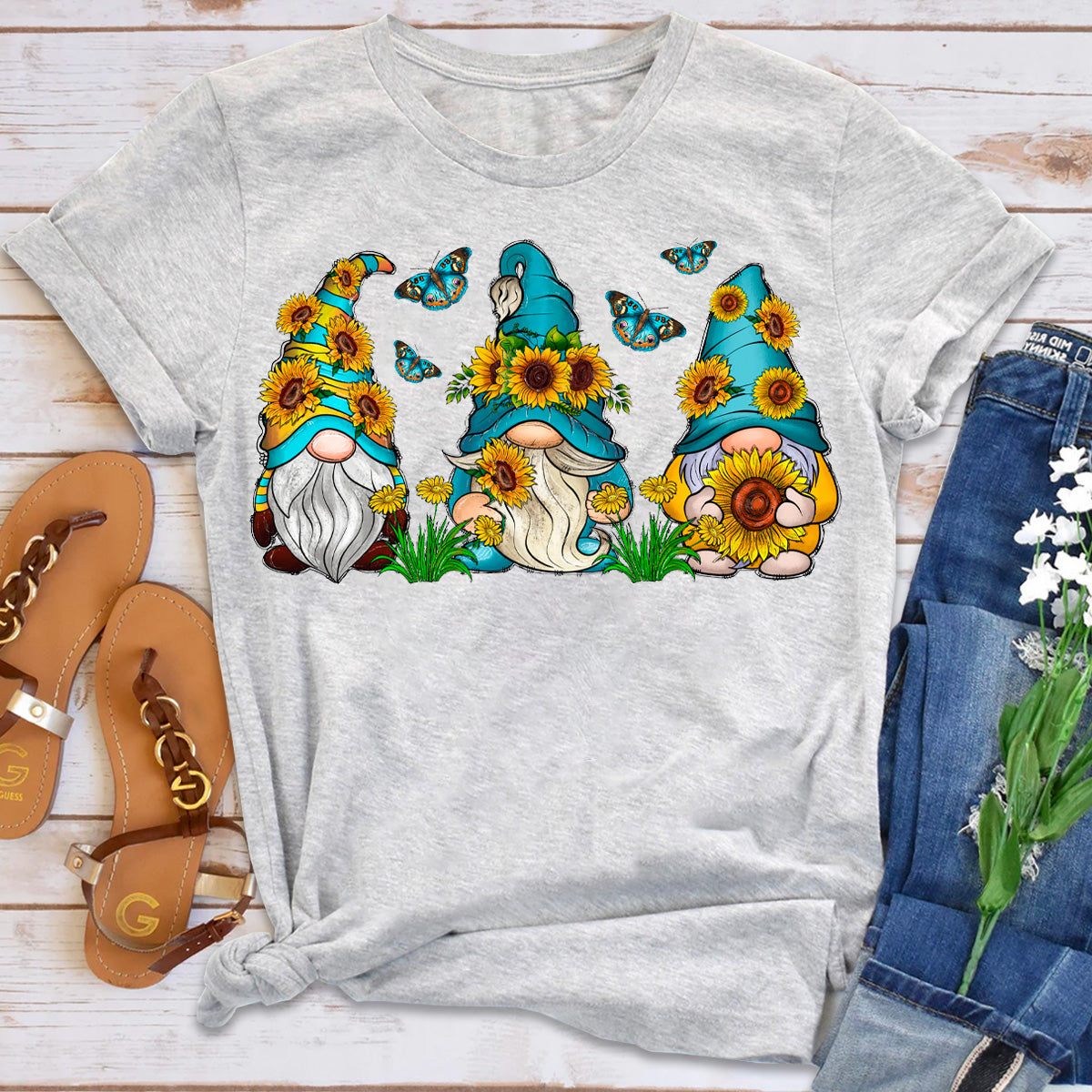 Sunflower Gnome T-Shirt