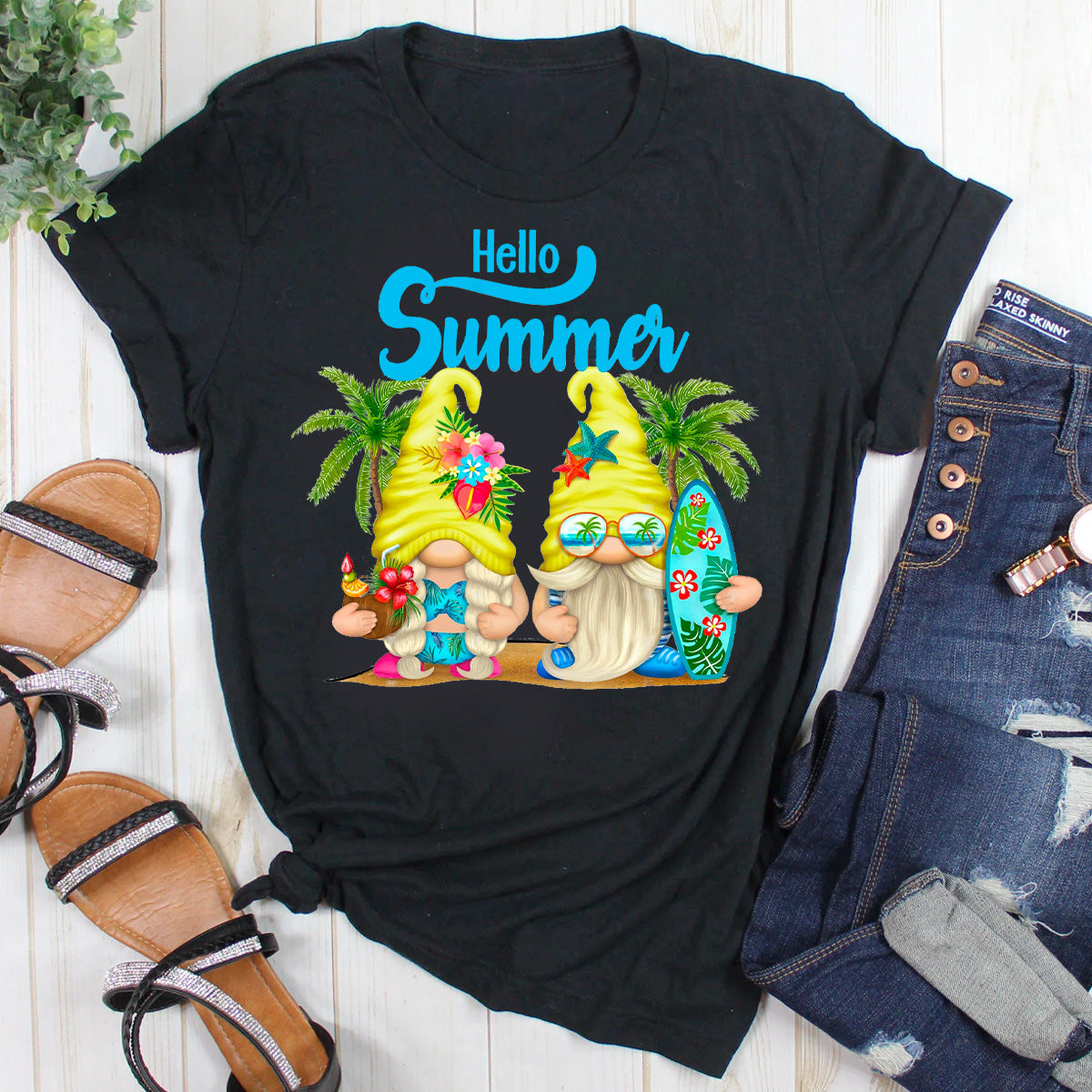 Hello Summer Gnome T-Shirt