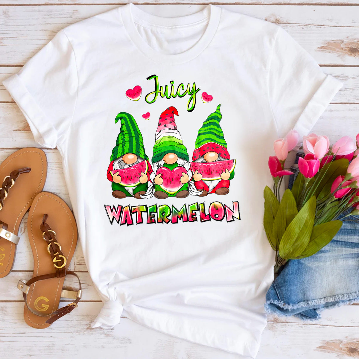 Watermelon Gnome T-Shirt