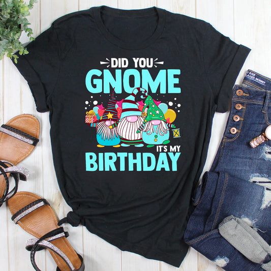 Birthday Gnome T-Shirt