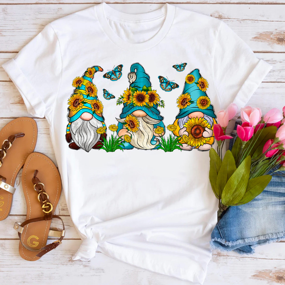 Sunflower Gnome T-Shirt