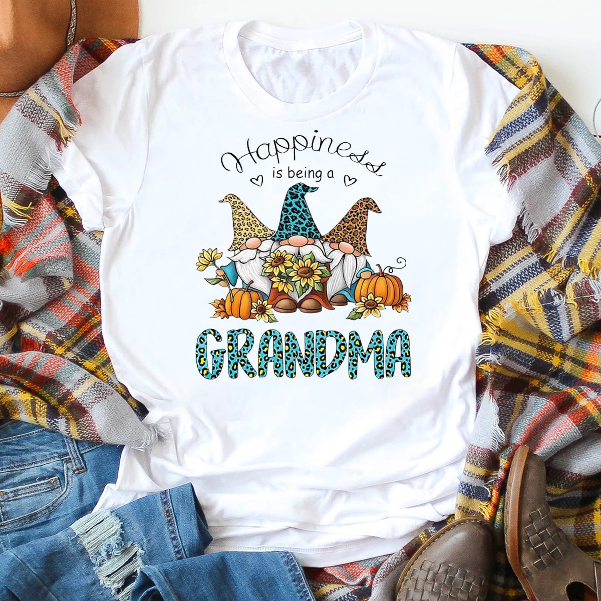 Happiness Is Being A Grandma T-Shirt