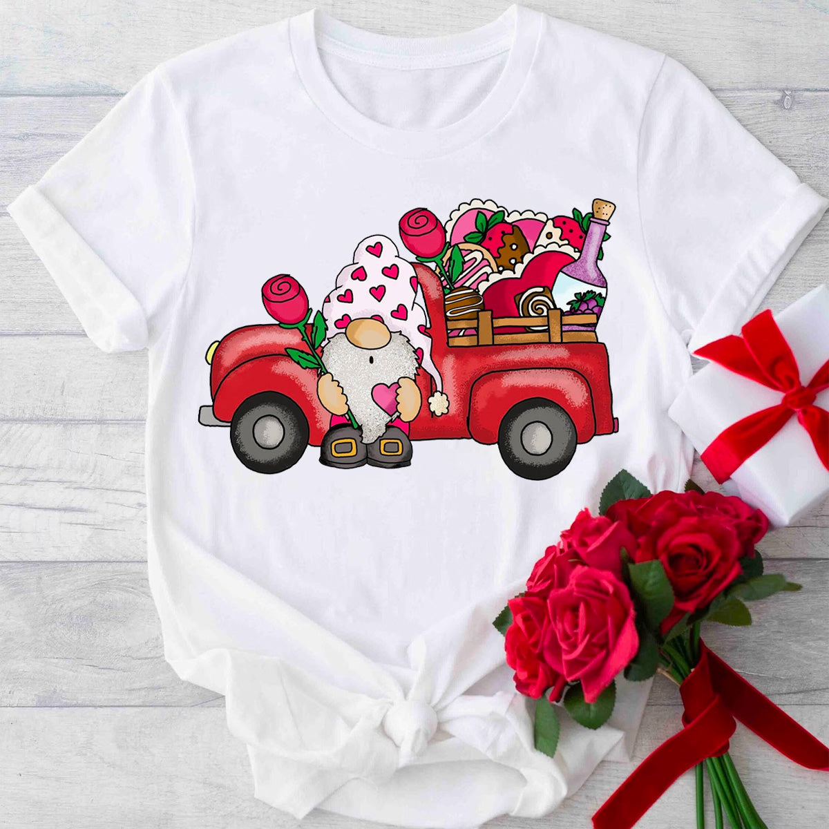 Happy Valentine's Day Gnome T-Shirt