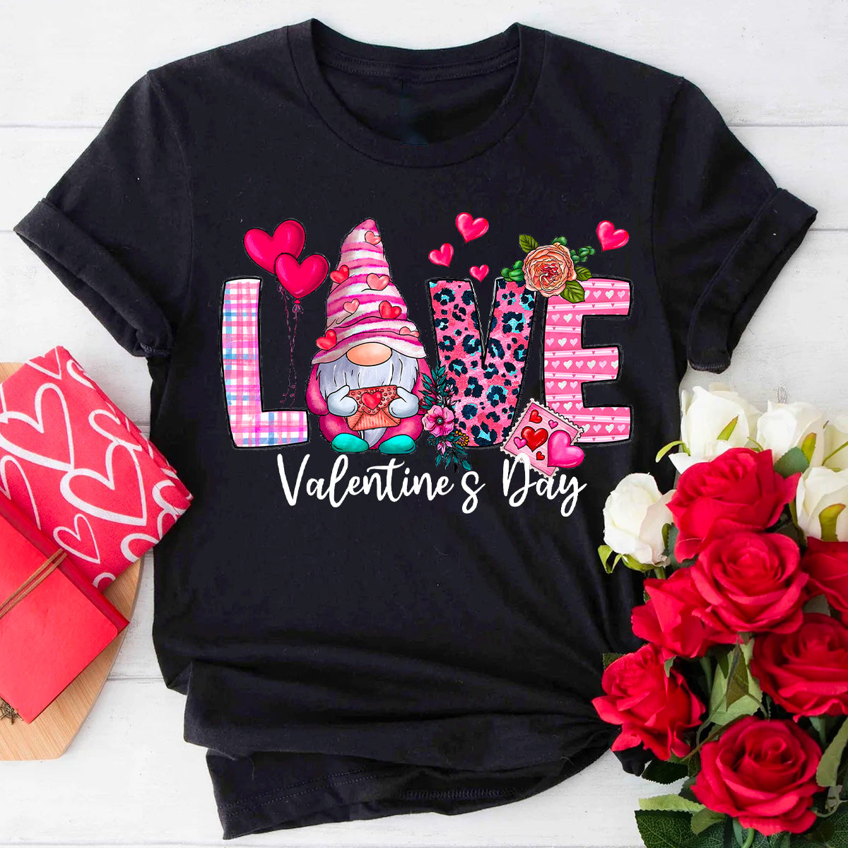 Valentine's Love Gnome T-Shirt