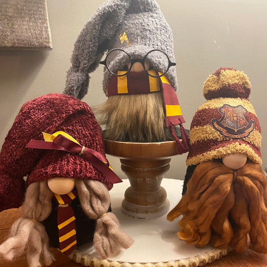 Harry Potter Hogwarts Theme Gnome