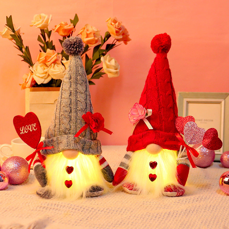 Valentine's Day LED Love Gnome