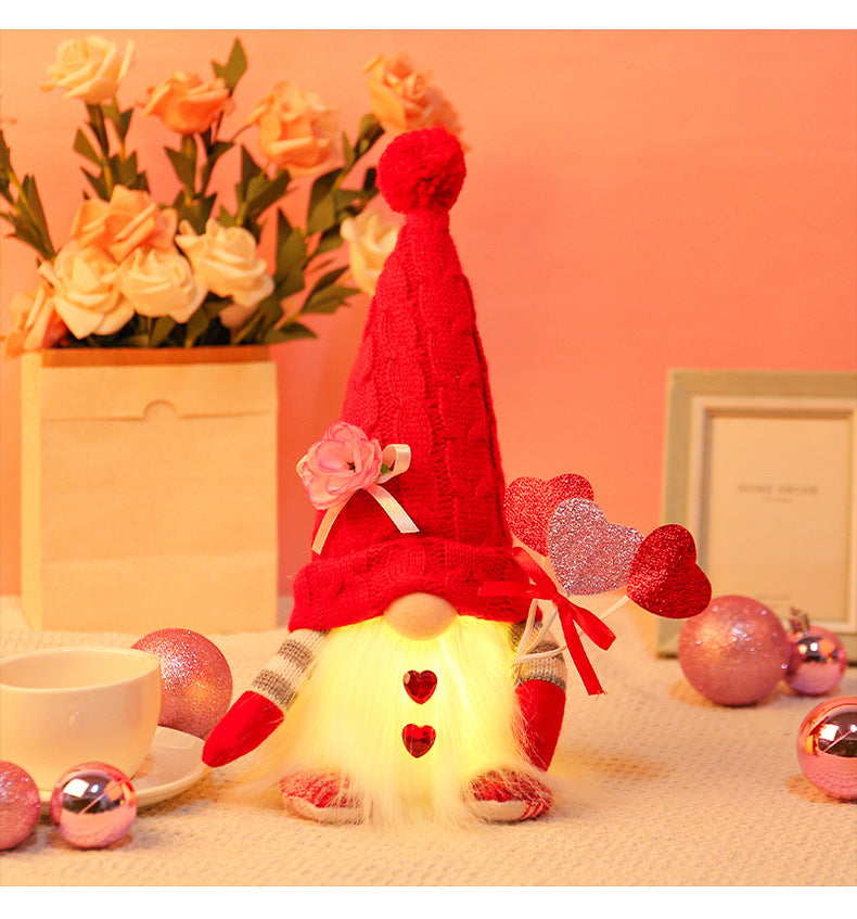 Valentine's Day LED Love Gnome