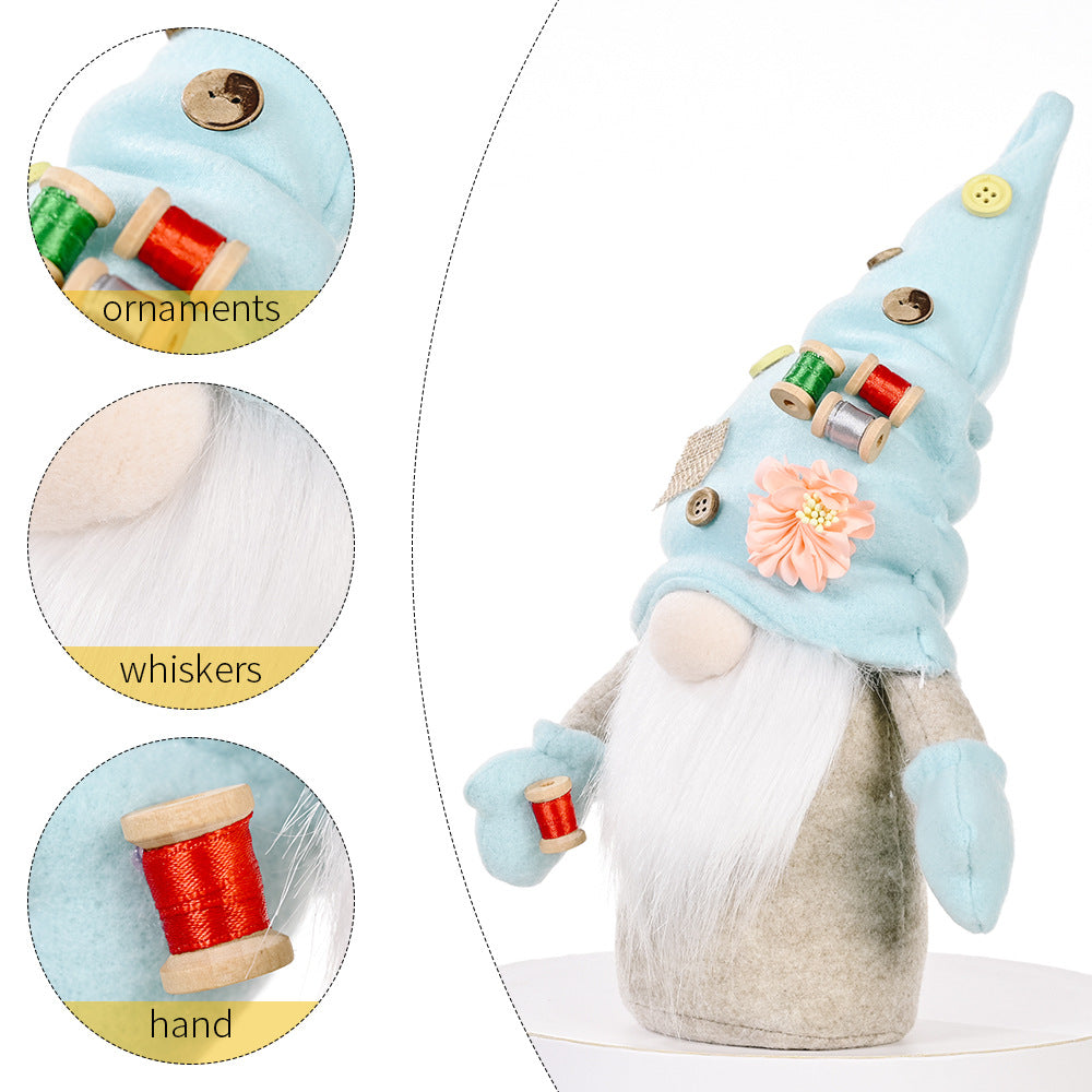 Sewing Button Gnome