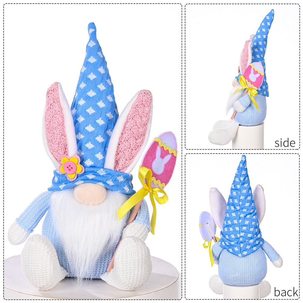 Easter Bow Knot Gnome