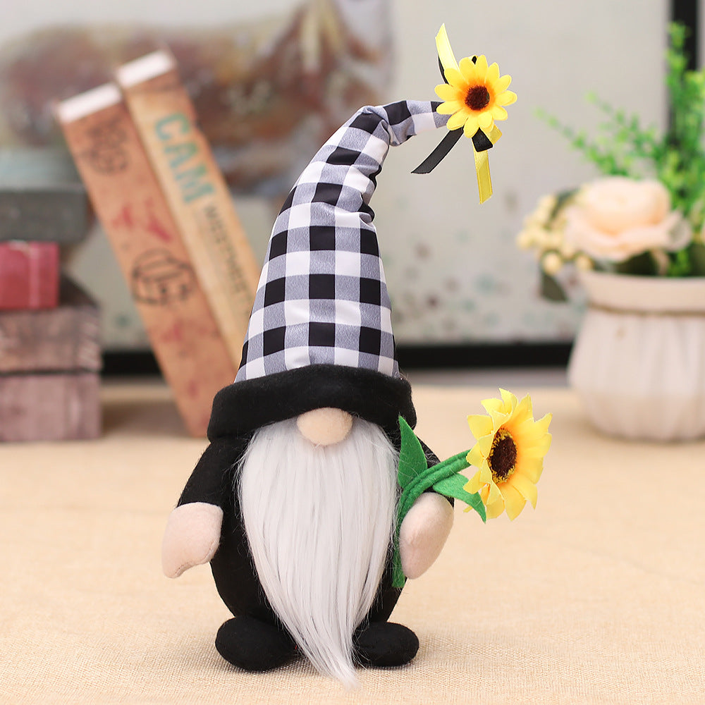 Farmhouse Sunflower Gnome