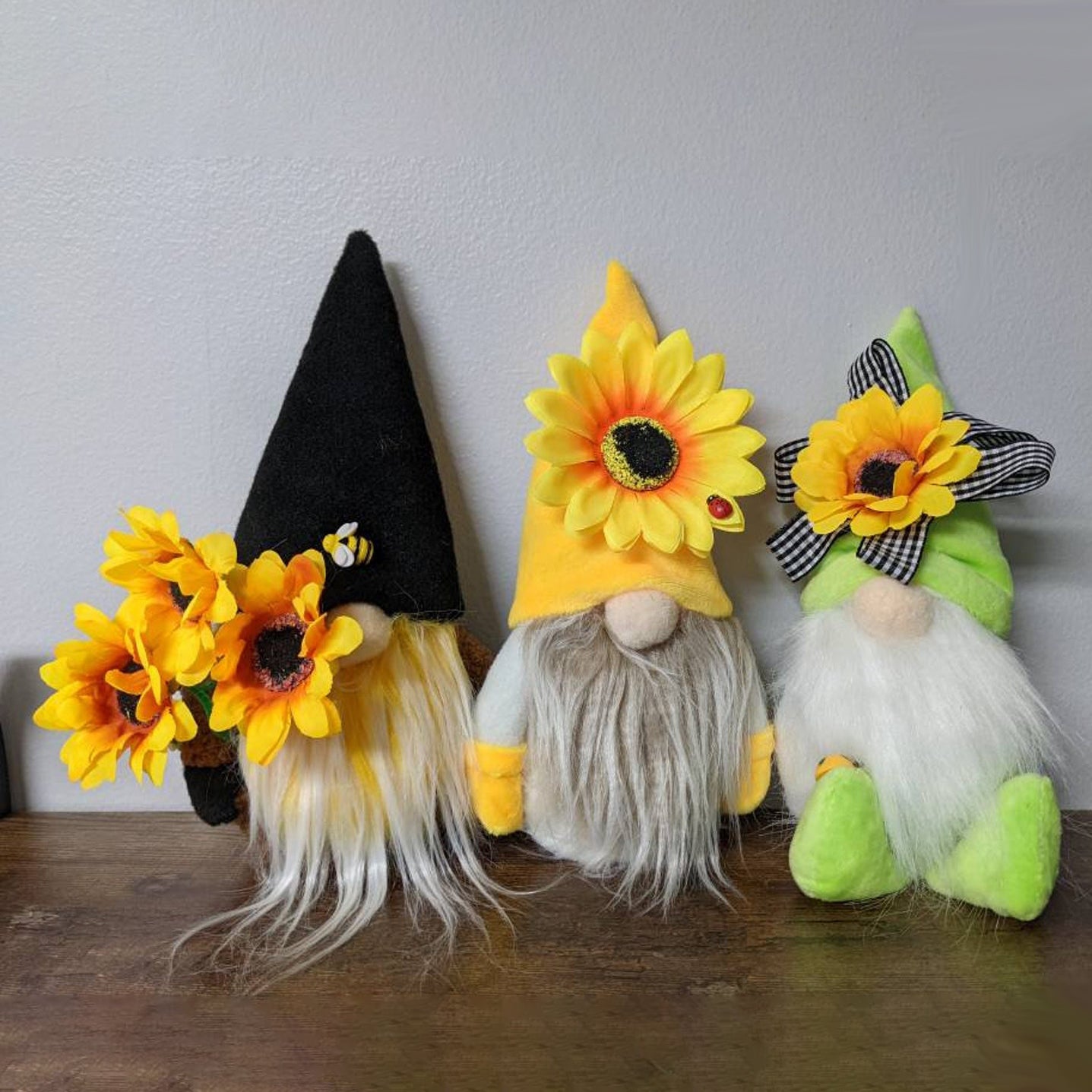 Sunflower Spring Gnome