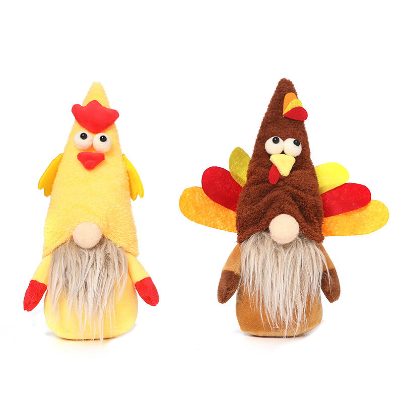 Thanksgiving Turkey Gnome